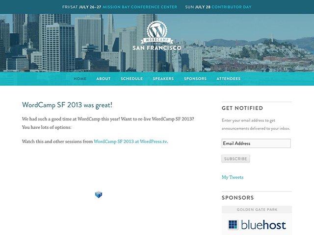 WordCamp San francisco 2013