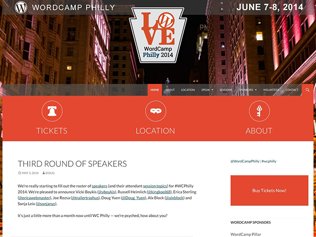 WordCamp Philly 2014