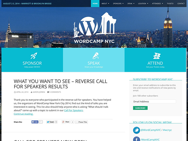 WordCamp New York 2014